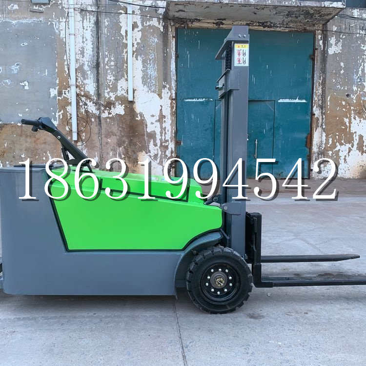 洪湖市小型电动叉车1吨2吨步行站驾式电瓶堆高充电装卸车液压升降车铲车